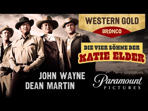 Die vier Söhne der Katie Elder (WESTERN-GÖTTER JOHN WAYNE & DEAN MARTIN, Westernfilm auf Deutsch)