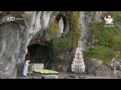 Chapelet du 31 décembre 2022 à Lourdes