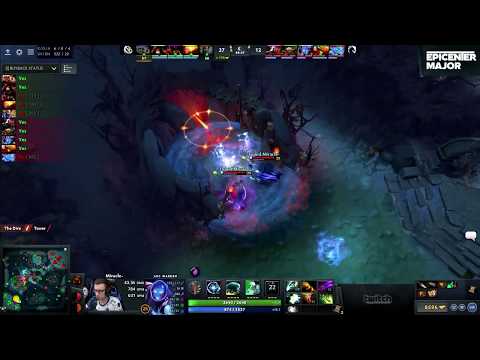 EPICENTER MAJOR   Miracle arc warden + arcane rune = RIP ROSHAN