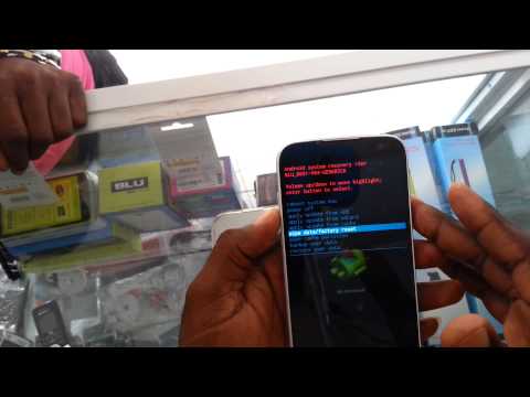 How to hard reset a blu studio 6.0 HD