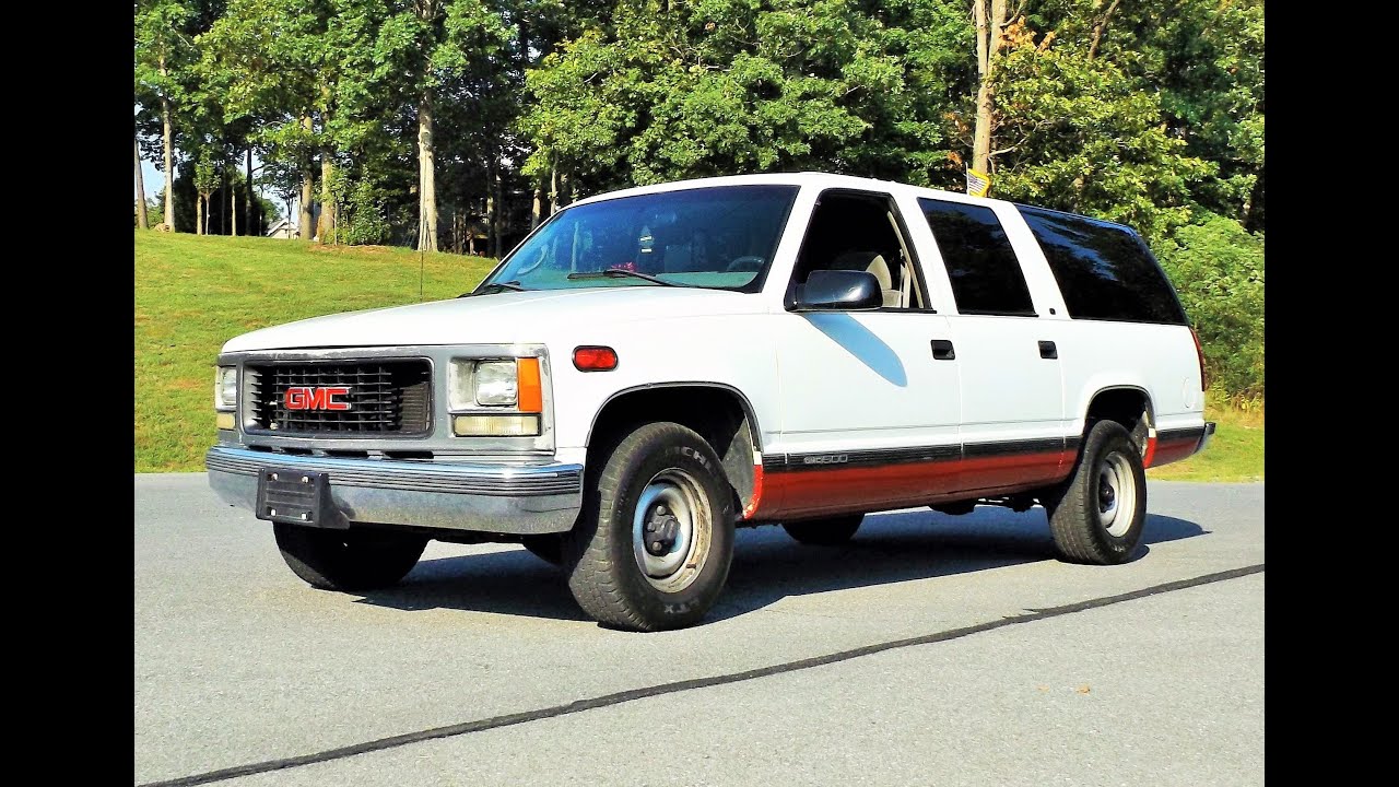 1998 GMC Suburban C1500 SL 5.7L V8 Start Up, Review ...