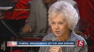 Funeral Arraingments Set For Opry Legend Jean Shepard