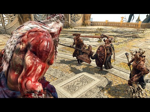 3 Crucible Knights (Trio) VS Bosses ⚔️ They Are Simply OP ⚔️ Elden Ring Shadow of The Erdtree DLC