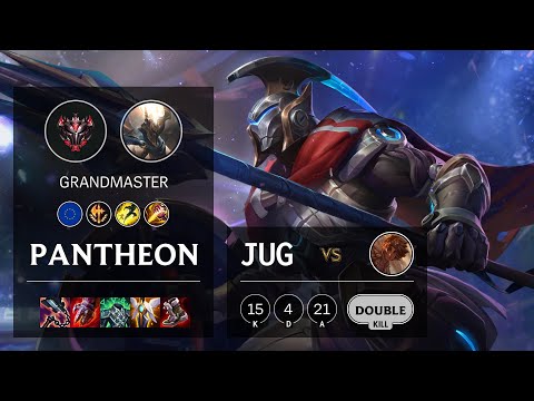 Pantheon Jungle vs Taliyah - EUW Grandmaster Patch 11.2