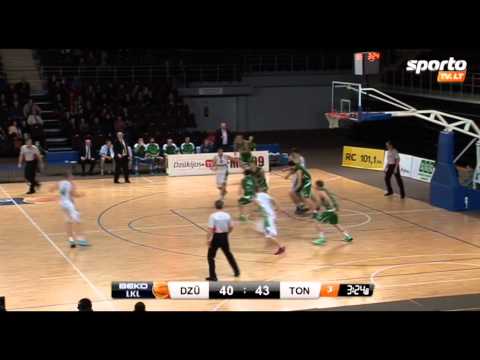 SportoTV.lt: LKL „Dzūkija" - „TonyBet" 2014-03-07