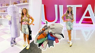 ULTA BEAUTY WORLD 2025! **VLOG + HAUL** SO MUCH FREE STUFF!!🤯🧡