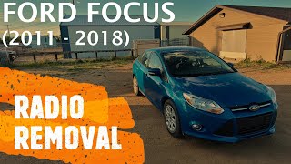 Ford Focus - RADIO / STEREO REMOVAL & REPLACEMENT (2011 - 2018)