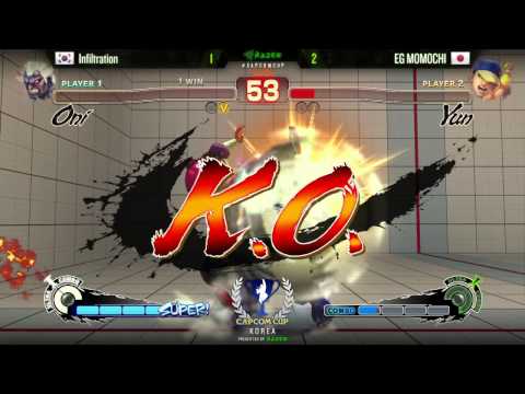 Infiltration vs Momochi - Capcom Cup Korea - SSF4: AE Grand Finals