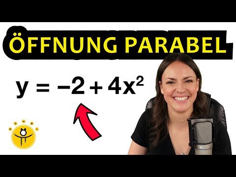 Öffnung und Streckung von Parabeln