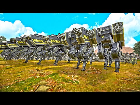 3 Million Orcs VS T-45, Modern soldiers , Jedi knight , super soldiers !!! UEBS 2