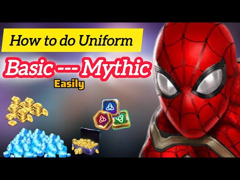 How to Level Up Uniforms from Basic to Mythic in Marvel Future Fight!
