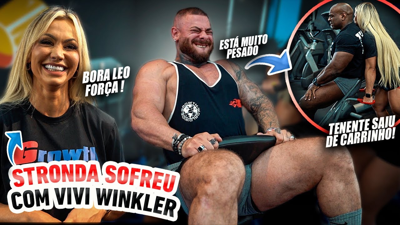 VIVI WINKLER ESMAGOU LEO STRONDA E TENENTE EUSEBIO NA AREA 51