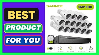 SANNCE 16CH 5MP HD POE Network Video Security System H.265+