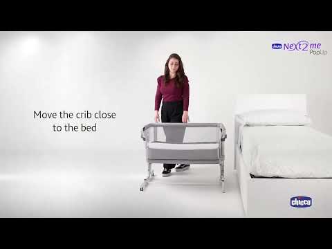 How to fasten Chicco Next2Me Pop Up