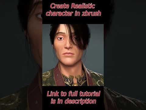 Part 0 3d character sculpting modeling texturing and hair using maya zbrush substance painter