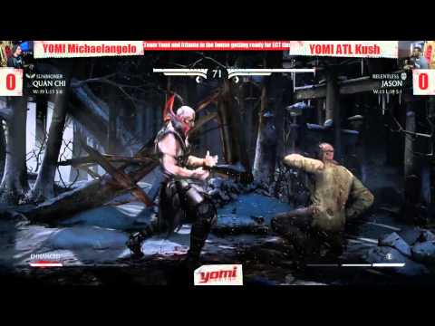 Yomi Gaming MKX Kombat Tuesday Week 8 Pools YOMI Michaelangelo vs YOMI ATL Kush