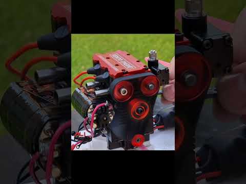 Worlds smallest 4 stroke working engine, assembling and start up
