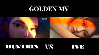 Download lagu 'GOLDEN' MV HUNTRIX VS IVE mp3 Download lagu 'GOLDEN' MV HUNTRIX VS IVE mp3