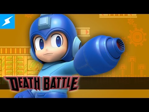 Mega Man powers up for a DEATH BATTLE!