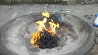 Burning 2 Bags of Stale Hotfries