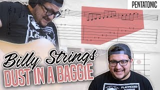 How To Play Billy Strings' Dust In A Baggie - Advanced Bluegrass Guitar Lesson