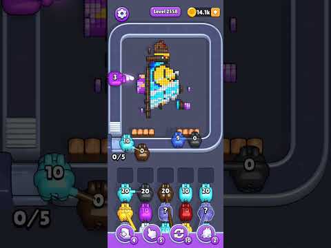 Pixel Flow Level 2558 Walkthrough