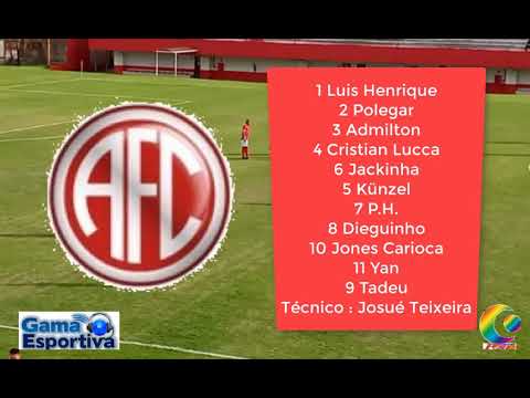 16 06 21  America 1x0 Audax PROFISSIONAIS