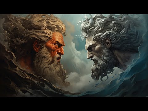 The Wrath of the Sea and Sky: Zeus vs. Poseidon