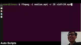 Download the video "FFmpeg Tutorial - FFmpeg command to change video frame rate"