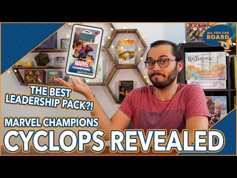 CYCLOPS Hero Preview | Marvel Champions | Is this the best Leadership Pack so far?