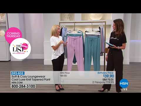 HSN | Soft & Cozy Loungewear Celebration 07.10.2018 - 07 AM