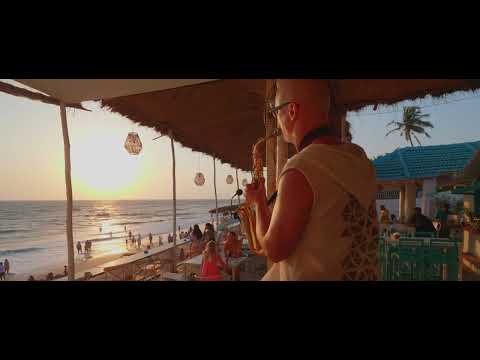 Saxophone - Sundowner Live mix from Mamalouka Cafe Anjuna Beach GOA  Sax & DJ Organic/Melodic House