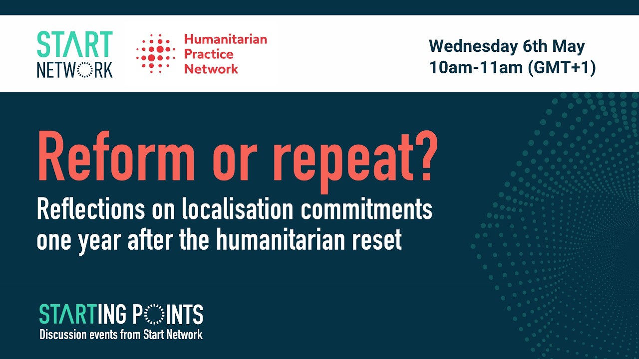 Reform or Repeat? - A Starting Points discussion