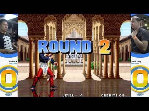 Alvin Ong vs Ah hock - KOF '98 Neo Geo World Tour Season 2 Singapore Stop Losers Final