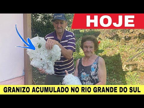 🚨TEMPORAL de GRANIZO nesta sexta-feira 28/11/25 no RIO GRANDE DO SUL-veja 