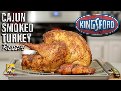 Injected and Smoked Turkey w/Kingsford Classic Pellets