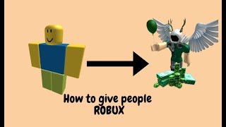 How To Trade Robux 2019 - how to give people robux with groups