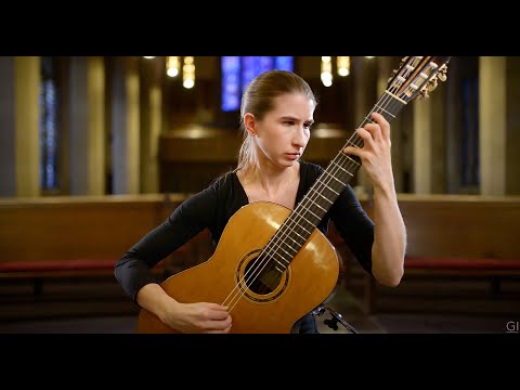 Classical guitarist Petra Poláčková performs "Capriccio" by Johann Kaspar Mertz (1806-1856)