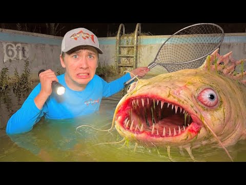 เจอปลาสุดอันตรายในสระร้าง จะรอดไหมเนี่ย?