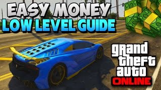 GTA 5 How To Make Money Fast Online (Low Levels Get Money) GTA V Gameplay [HOW TO GTA 5]