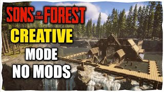 How To Get Creative Mode in Sons Of The Forest NO MODS