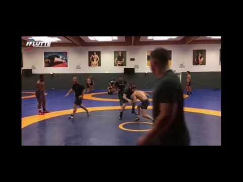 TATAMIRUGBY - ASMCA TOP14 sur le tapis de lutte de l'INSEP Préparation physique spécifique rugby