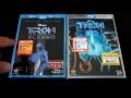 Tron 2 Disc Set And Tron Legacy 4 Disc 3D Blu Ray Review And Unboxing