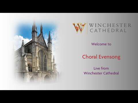 03-03-26 Choral Evensong live from Winchester Cathedral. 🇺🇦