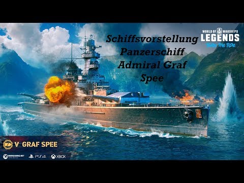 World of Warships Legends Schiffsvorstellung Panzerschiff Admiral Graf Spee