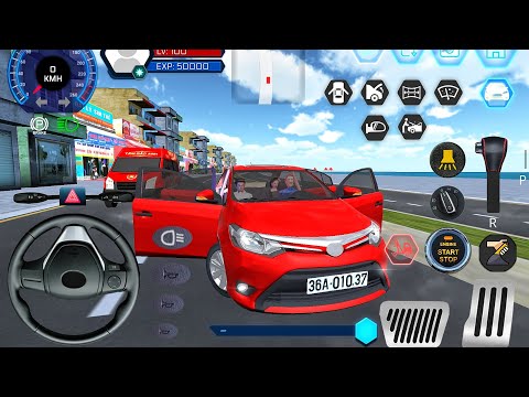 New Toyota Vios Drive to City Simulator 2026! Car Simulator Vietnam - Car Game Android Gameplay