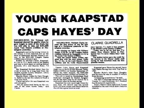 1987 VRC Craiglee ( Now Makybe Diva )_ Ascot Vale Stakes