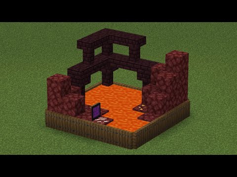 Mini Nether Fortress Biome in Minecraft