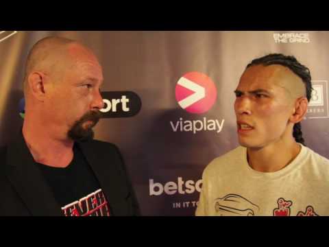 Post-Fight Interview with Sam Creasey at Cage Warriors 84