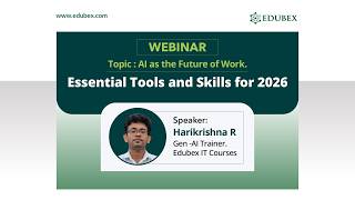Webinar Recording: AI as the Future of Work: Essential Tools and Skills for 2026